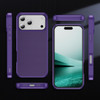 Carbon Fiber Series MagSafe Hybrid Case for iPhone 17 Pro - Purple