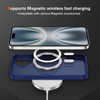 Carbon Fiber Series MagSafe Hybrid Case for iPhone 17 - Blue