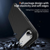 Carbon Fiber Series MagSafe Hybrid Case for iPhone Air - Black