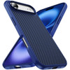 Carbon Fiber Series MagSafe Hybrid Case for iPhone Air - Blue
