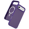 Carbon Fiber Series MagSafe Hybrid Case for iPhone Air - Purple
