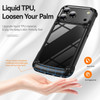 Military Grade Tough Shield Snap-on Transparent Case for iPhone 17 Pro Max - Black