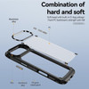 Military Grade Tough Shield Snap-on Transparent Case for iPhone Air - Black
