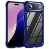 Military Grade Tough Shield Snap-on Transparent Case for iPhone Air - Blue