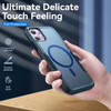 Military Grade TUFF Hybrid Armor Case with MagSafe for iPhone 17 - Blue