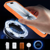 Shade Series Curly Wave Grip Hybrid Case with MagSafe for iPhone 17 - Cosmic Orange