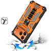 Military Grade Tough Ultra Rugged Hybrid Case with Kickstand for iPhone 17 Pro Max - Cosmic Orange