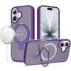 Shade Series MagSafe Case with Ring Holder Kickstand for iPhone 17 - Purple