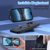 Shade Series MagSafe Case with Kickstand Ring Holder for iPhone 17 - Black