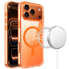 Perfect Crystal Clear MagSafe Case for iPhone 17 Pro Max - Cosmic Orange
