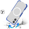 MagSafe Transparent Protective Bumper Case for iPhone 17 - Blue