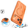 Military Grade HD Armor MagSafe Case with Kickstand for iPhone 17 Pro - Cosmic Orange