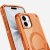 Military Grade HD Armor MagSafe Case with Kickstand for iPhone 17 - Cosmic Orange