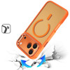 InFrame Series MagSafe Matte Case with Camera Ring Stand for iPhone 17 Pro Max - Cosmic Orange