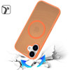 Shade Series Matte Hybrid Case with MagSafe for iPhone 17 - Cosmic Orange