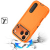 Military Grade TUFF Hybrid Armor Case with Kickstand for iPhone 17 Pro - Cosmic Orange