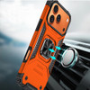 Military Grade Robust Series Hybrid Case with Ring Grip for iPhone 17 Pro - Cosmic Orange