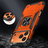 Military Grade Robust Series Hybrid Case with Ring Grip for iPhone 17 Pro - Cosmic Orange