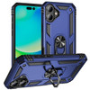 Military Grade Hybrid Case with Ring Grip for iPhone 17 - Blue