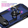 Military Grade Hybrid Case with Ring Grip for iPhone Air - Blue