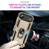 Military Grade Hybrid Case with Ring Grip for iPhone Air - Gold