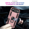Military Grade Hybrid Case with Ring Grip for iPhone Air - Rose Gold