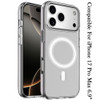 Slim Crystal Transparency MagSafe Case for iPhone 17 Pro Max - Smoke