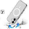 Slim Crystal Transparency MagSafe Case for iPhone 17 - Smoke