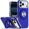 Circular Series Hybrid Case with Rotating Ring Stand for iPhone 17 Pro Max - Blue