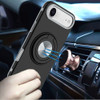 Circular Series Hybrid Case with Rotating Ring Stand for iPhone Air - Black