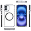 Clarity Collection MagSafe Case with Camera Ring Stand for iPhone 17 - Black