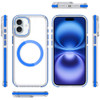 Clarity Collection MagSafe Case with Camera Ring Stand for iPhone 17 - Blue