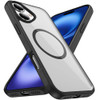HD Slim Transparent Crystal Case with MagSafe for iPhone 17 - Black