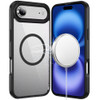 HD Slim Transparent Crystal Case with MagSafe for iPhone Air - Black
