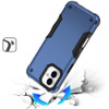 Military Grade Shockproof Hybrid Armor Case for iPhone 17 - Blue