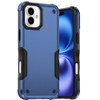 Military Grade Shockproof Hybrid Armor Case for iPhone 17 - Blue