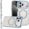 MagSafe Magnetic Crystal Case for iPhone 17 Pro - Blue