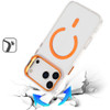 InFrame Series MagSafe Crystal Case with Camera Ring Stand for iPhone 17 Pro - Cosmic Orange