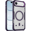 Fusion Evo Transparent MagSafe Case with Camera Ring Stand for iPhone Air - Purple
