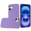 Soft Touch Dual-Layer Hybrid Case for iPhone 17 - Purple