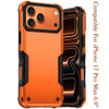 Military Grade Shockproof Hybrid Armor Case for iPhone 17 Pro Max - Cosmic Orange