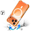 MagSafe Transparent Protective Bumper Case for iPhone 17 Pro - Cosmic Orange