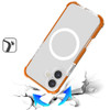 MagSafe Transparent Protective Bumper Case for iPhone 17 - Cosmic Orange