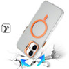 InFrame Series MagSafe Crystal Case with Camera Ring Stand for iPhone 17 - Cosmic Orange