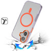 Crystal Clear Transparency MagSafe Case for iPhone 17 - Cosmic Orange