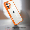 Optical Grade Acrylic Transparent Case for iPhone 17 - Cosmic Orange