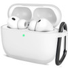 Silicone Protective Case with Clip for AirPods Pro 3 - Frost Clear