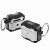 Carbon Fiber Series TUFF Hybrid Case for AirPods Pro 3 - Silver