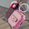 Carbon Series TUFF Hybrid Case with Secure Lock Clip for AirPods Pro 3 - Pink