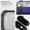 Secure Lock Clip Design Hybrid Case for AirPods Pro 3 - Blue